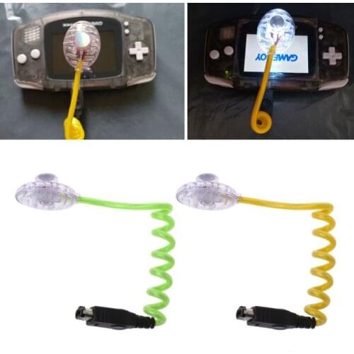 High Quality New Flexible Worm Light Illumination LED Lamps for Nintendo Gameboy GBA GBC GBP Console