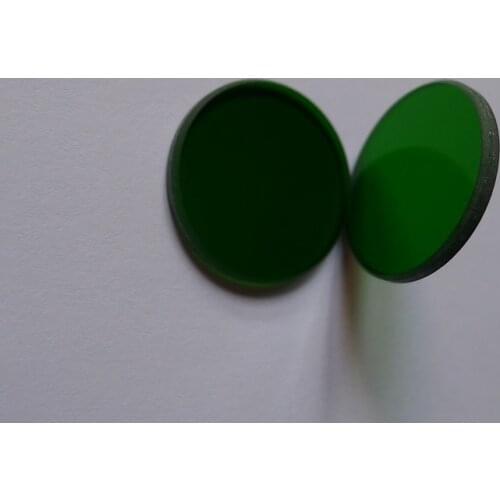 Green Filter Optical Glass Through Green Light Diameter 18*1mm