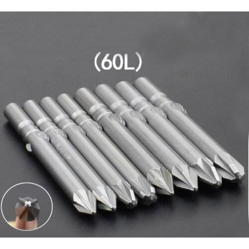 10pc 801/802 Round Shank Magnetic PZ2 Electric Screwdriver Bit Set Phillips PZ0 PZ1 PZ2 PZ3 Length 50mm Power Tool Accessories