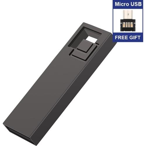 USB Flash Drive 128GB 64GB 32GB 16GB 8GB pen dirve waterproof Flash Disk u Disk Memoria Free type c or micro adapter