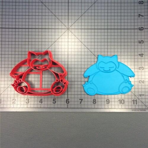 Cookie Moulds Cookie Cutter Pastry Mold Patisserie Christmas Pastry Mold Cake Decorating Tools Kitchenware Pokemon Snorlax