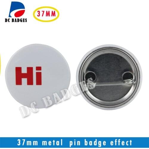 New Pro 1.5" 37mm 200sets Metal Pinback Badge Button Material Supplies