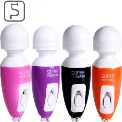 Mini AV Massager Magic Stick Vibrating Egg Bullet Vibrating Sex Adult Toys for Women Body Massage Sex Toys Clit