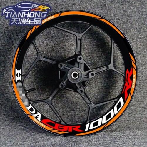 New CBR650FCBR600RRCBR1000RR F5 wheel stickers rim wheel frame modified reflective waterproof decals
