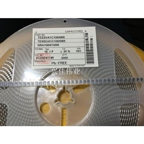 Original 20pcs/ 10UF 16V C106 A 3216 16V10UF Tantalum Capacitor