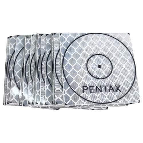 100pcs Pentax Reflector Sheet 40X40MM Reflective Target For Total Station high quality reflector sheet target