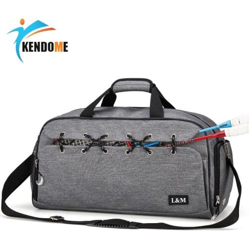 Hot Top Canvas Outdoor Unisex portable Waterproof Sports Gym Bags Professional Men And Women Large Capacity Yoga Training Bag