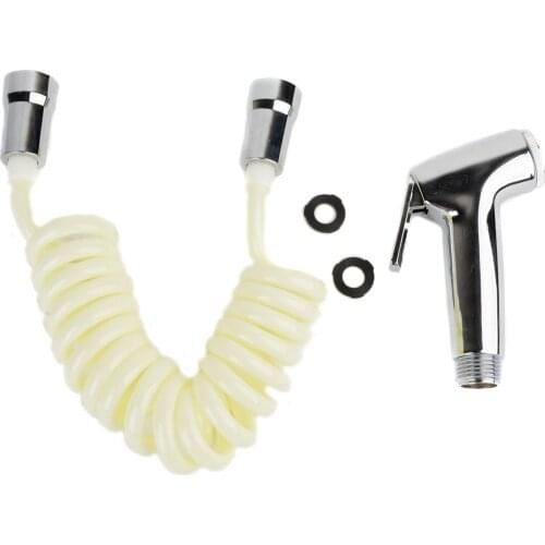 Handheld Toilet Bidet Shower Head Nozzle Portable Diaper Bidet Sprayer With Telephone Shower Hose For Bathroom Accessories