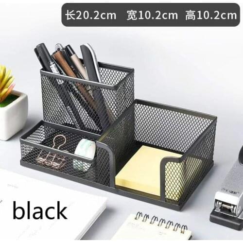 Mesh Desk Organizer Metal Penalty Organizer Table 9 Grids Design Storage Box Drawer Pencil Pen Holder For Neatening Tools