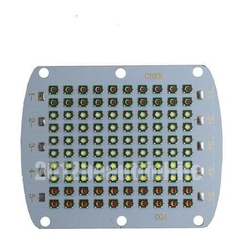 10pcs/lot CREE XPE2 XP-E2 5 Channels Multichips DIY 100w High Power Grow Led with Copper PCB