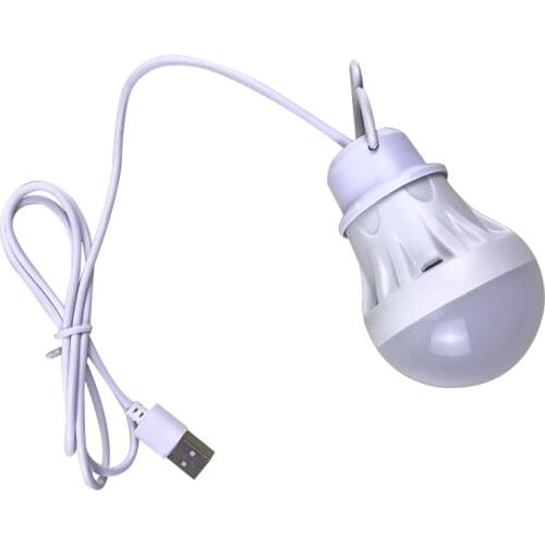 LED Portable Camping Lamp Mini Bulb 5V Mobile Phone Selfie Lights LED USB Power Book Light Reading Student Study Table Lamp