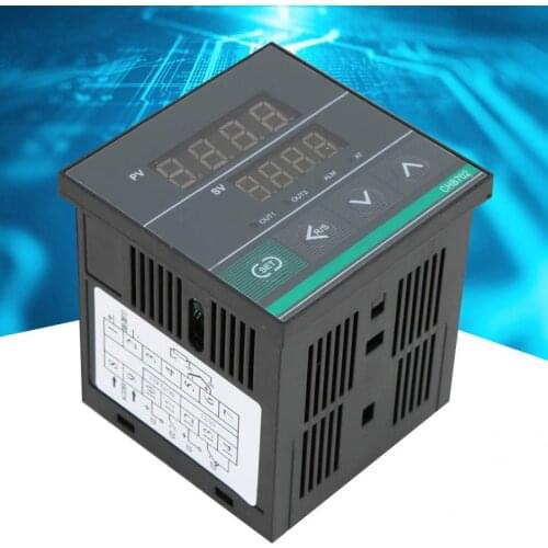 Thermostat BERM CHB702 Thermostat Intelligent Digital Display Temperature Controller Relay/SSR Output AC180-240V 0-400 Degree