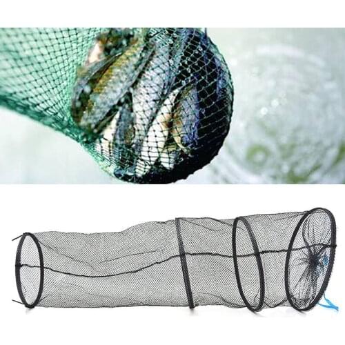 3 Layers Collapsible Fishing Basket Dip Net Fishing Cage to Keep Fish Alive in the Water Fishing Accessories Tool