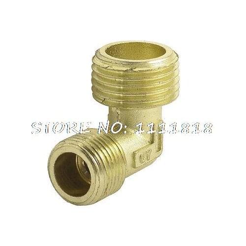 Air Compressor 3/8" PT to 1/2" PT Male Thread 90 Degree Elbow Coupler