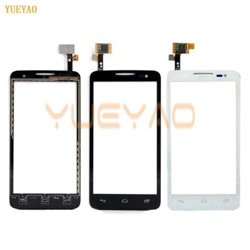 High Quality 4.5" For Alcatel One Touch X'Pop 5035 OT-5035 OT5035 Touch Screen Digitizer Front Glass Lens Sensor Panel