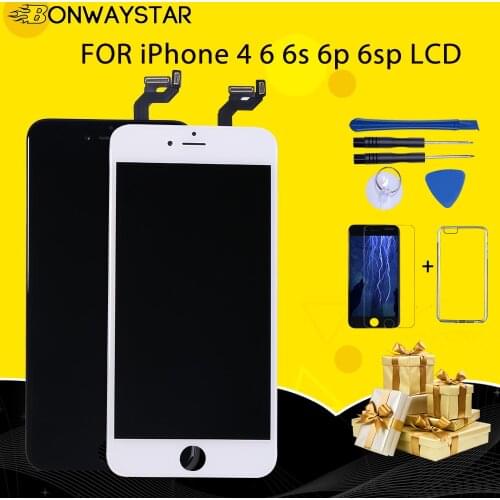 For AAA iPhone 6 6G 6P 6plus 6S 6SP LCD With 3D Force Touch Screen Digitizer Assembly Display Display Touch Screen With 3 gifts