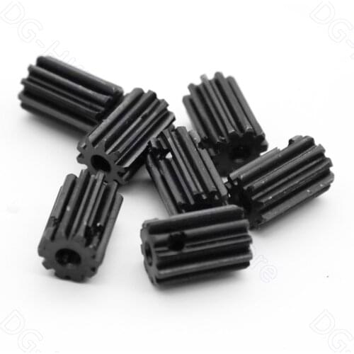 1M Spur Gear 10T 12T Metal Transmission Gear 45# Steel Pinion 1 Modulus 10 12 Teeth Bore 4 5 6 6.35 7mm Motor Parts Accessories