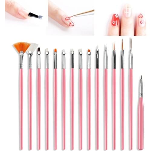 1Set UV Gel Painting Nail Art Dotting Pen Nail Brush Dotting Painting Drawing Pen Manicure Accesories DIY Decoration Design Tool