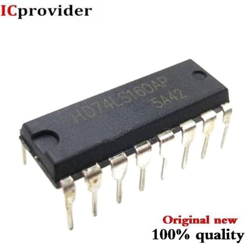 50PCS/LOT HD74LS160 DIP-16 IC Best quality