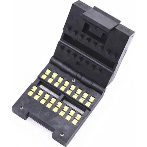 ANDK 1206 /1210 test socket Chip capacitors test adapter SMD Capacitor burn in socket with 16 work stations