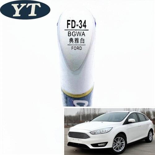 Car scratch repair pen, auto paint pen WHITE color for Ford ecosport,kuga, focus,s-max,fiesta ,car painting pen
