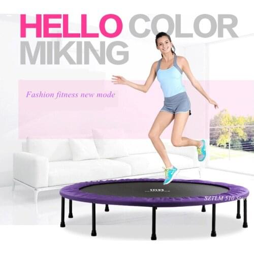 B108 Fitness indoor Trampoline Bungee Rebounder Jumping Cardio Trainer Workout Quality Jumping Pad Safety Net