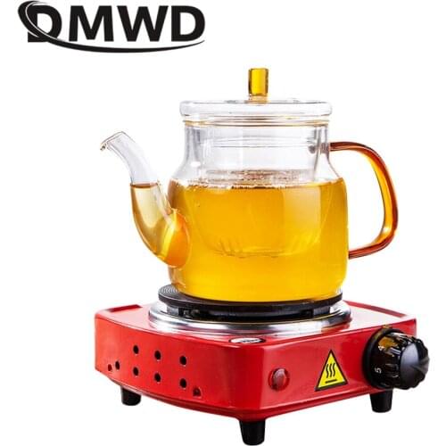 DMWD Electric stove Mini Hot Plate Household Heating Plate Portable Tea Boiler Coffee Stove Electric Cooker 220V