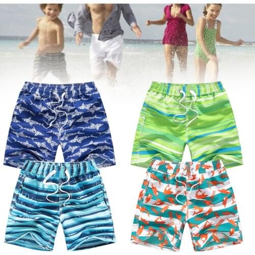 Boys Striped Print Beach shorts Childrens Water-Repellent Casual Pants For 2021 New Fashion Pants TT@88