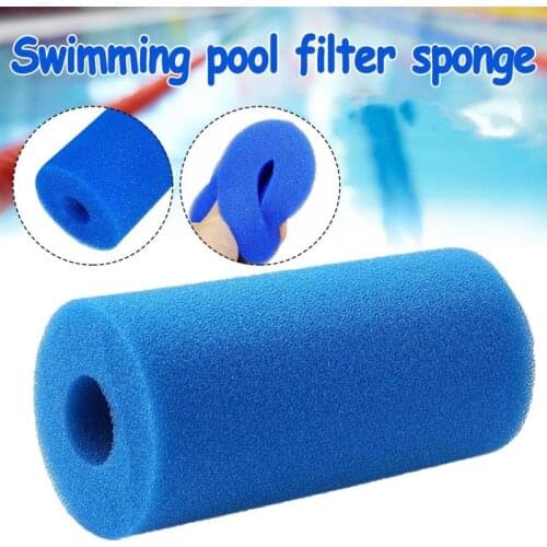 1PCS Swimming Pool Sponge Filter Foam Accessories Reusable Biofoam Cleaner Pool Cartridge Suitable Swimming Cleaning Sponge Tool