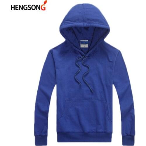 HENGSONG Men Sports Hoodies Hooded Running Jackets Plus Size 3XL Harajuku Hip Hop Tracksuits Pullovers Male Fitness Hoodie