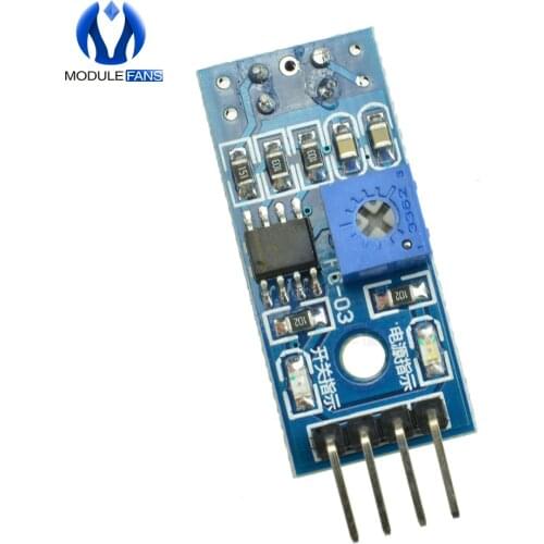 2PCS TCRT5000 Infrared Reflective IR Photoelectric Switch Barrier Line Track Sensor Module For Arduino 3.3V-5V Smart Car