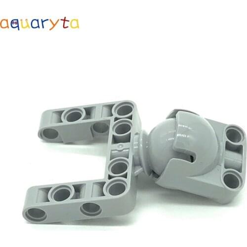 AQUARYTA Technology Building Blocks Car Chassis Steering Ball Joint Compatible 92910+92911 DIY Assembles Moc Toys for Children