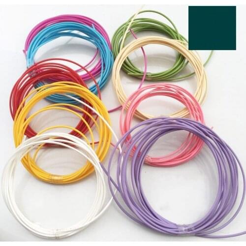 500G 2.5mm in diameter circular synthetic rattan weaving material plastic rattan for knit and repair storage box basket etc
