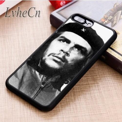 LvheCn Che Guevara Iconic Revolution Figure phone Case cover For iPhone 11 12 Pro X XR XS MAX 5 6 7 8 Plus samsung s7 s8 s9 s10