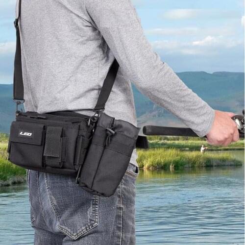 Multifunctional Waist Pack Pouch Tackle Bag Storage for Fishing Hiking Cycling Climbing Daily Life Fishing Tackle Boxes