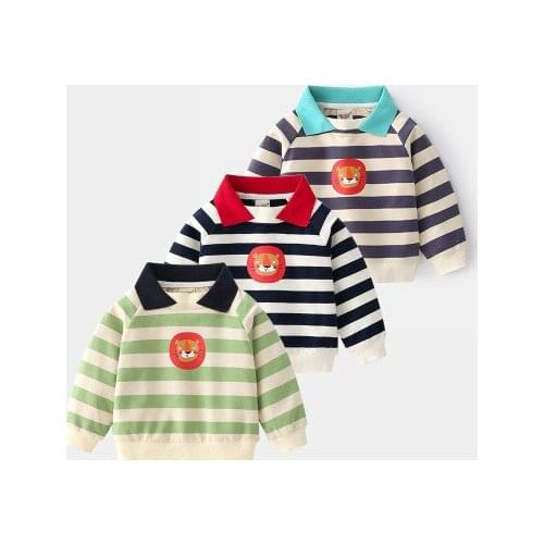 2021 New Spring New Boys Sweaters Children Clothes Baby Boys Girls Sweaters For Boys 2 to 6 Years Old Sport Kids Clothes