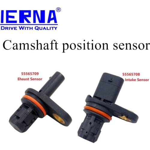 IERNA new Intake&Exhaust Sensor Camshaft Sensor For Chevrolet Aveo Cruze Orlando Pontiac Vauxhall Opel Astra 55565708 55565709