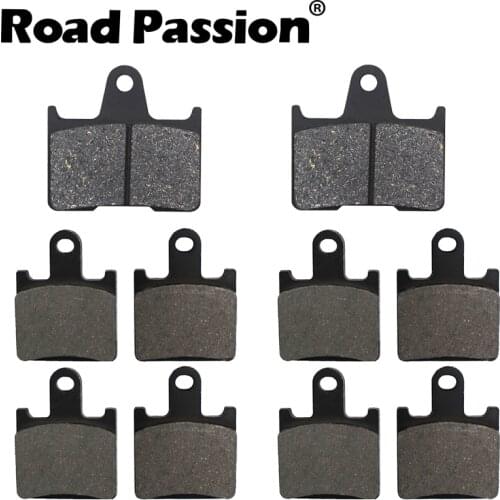 Road Passion Motorcycle Front & Rear Brake Pads For KAWASAKI ZZR ZZR1400 / ZX 14 Ninja (ZX 1400 A/C) ZX1400 ZX1400A 2006-2014