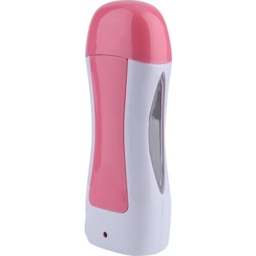Professional Body Hair Removal Waxing Machine Portatble Electric Depilatory Roll On Wax Heater Roller Waxing Hot container