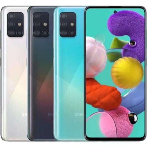 Samsung Galaxy A51 A515F 4GB RAM 64GB ROM inch 6.5 4000mAh NFC Android10 Unlocked