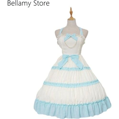 Made for you Customized Sweet Lolita JSK Sleeveless Dress three color