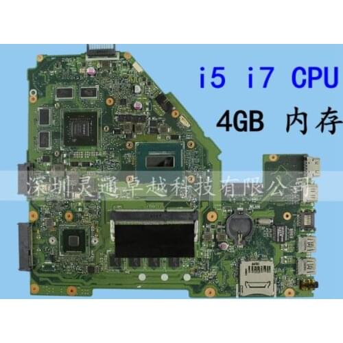 X550JX Motherboard i5-4200H GTX850M For ASUS X550JD FX50J ZX50J A550J laptop Motherboard X550JX Mainboard X550JX Motherboard