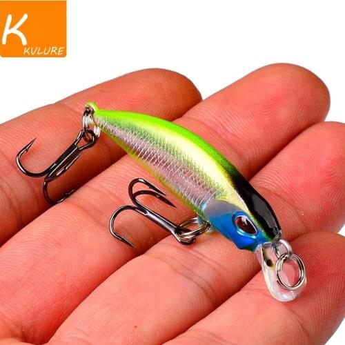 1PCS Fishing Lures Minnow Floating Wobbler Fishing Bait54mm Artificial Hard Bait Pike Pesca Carp Perch Jig Lure Fishing tackle