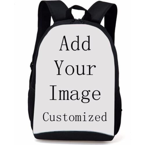 Kann angepasst werden 3D druck jugend backpack schule organizer 16 zolldesign rucksack,computer laptop rucksack