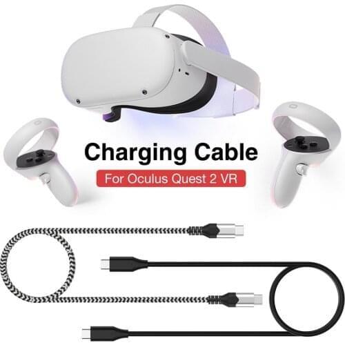3M Data Line Charging Cable For Oculus Quest 2 VR Headset USB 3.1 High Speed Type C Data Transfer Type-C Cable VR Accessories