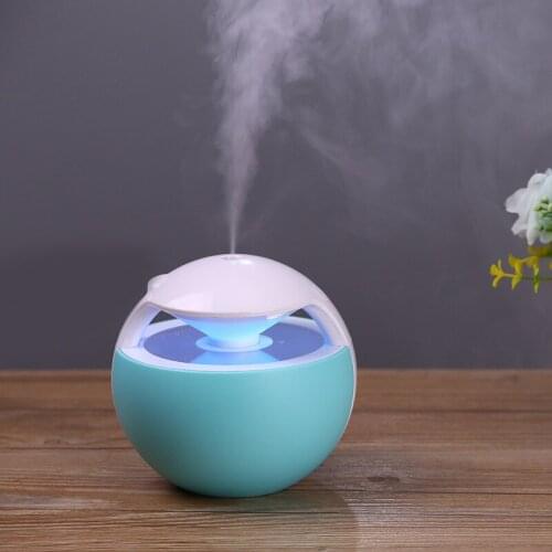 450ML Ball Humidifier with Aroma Lamp Essential Oil Ultrasonic Electric Aroma Diffuser Mini USB Air Humidifier Fogger