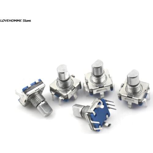 5Pcs/lot Keyswitch Electronic Components Drop Ship Rotary Encoder Push Button Switch 12mm Whosesale