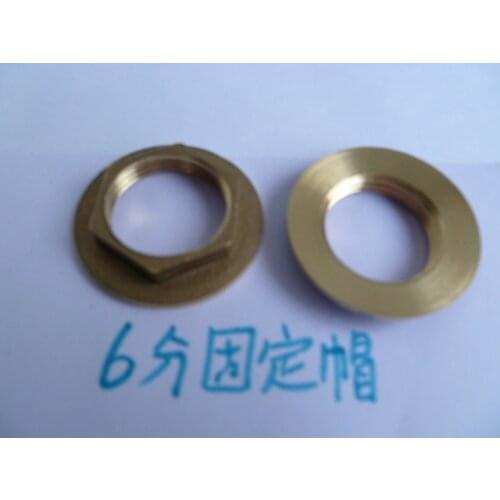 Vidric Faucet accessories 6/8=25mm nut Double feet Single cold faucet holder 6 points universal screw