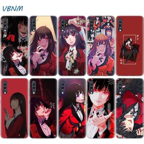 Anime Crazy Excitement Kakegurui Case For Samsung Galaxy A51 A71 A50 A70 A20 A30 A40 A10 A20E J4 J6 A6 A8 A7 A9 2018 Cover