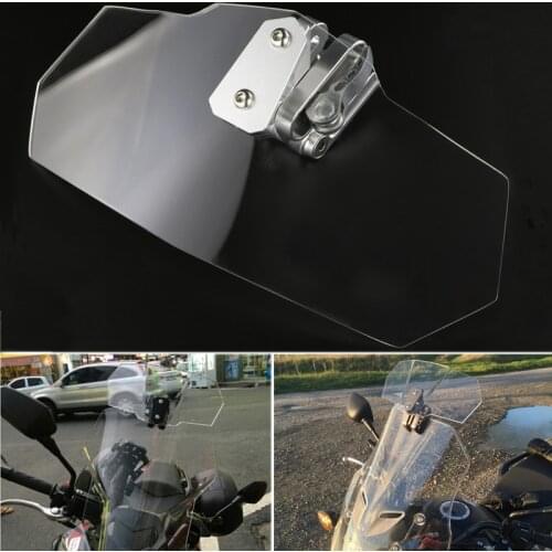Windscreen Deflector Windshield High Spoiler Fit For Honda CB500X CB600F HORNET All Years SUZUKI V-STROM 650 V-STROM 1000